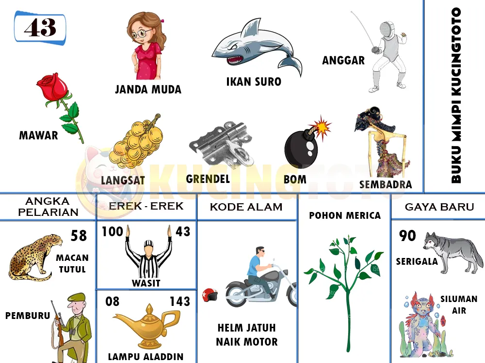 buku mimpi erek erek togel 43